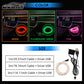 Luces LED de ambiente para el interior del auto Pro