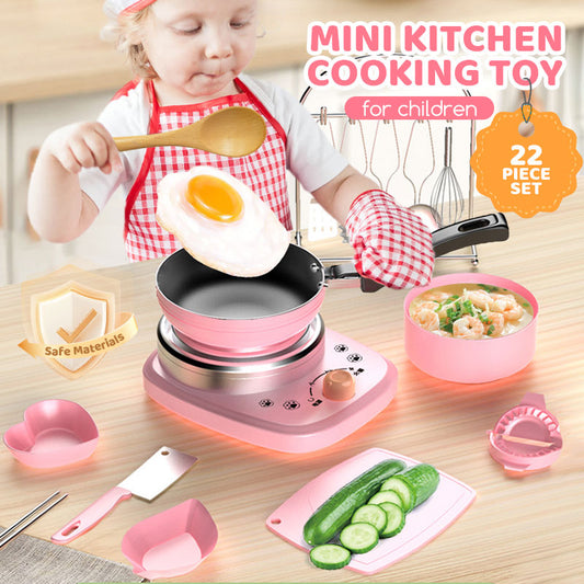 Mini juguetes de cocina para niños (22 piezas)