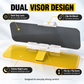 Visera universal HD antirreflejo para coche, para día y noche