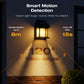 🎉50 % DE DESCUENTO🎉 LUZ SOLAR DE PARED💡 - Con sensor de movimiento y resistente a la intemperie, funcionamiento automático desde el atardecer hasta el amanecer, fácil instalación para jardines y caminos🌟