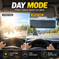 Visera universal HD antirreflejo para coche, para día y noche