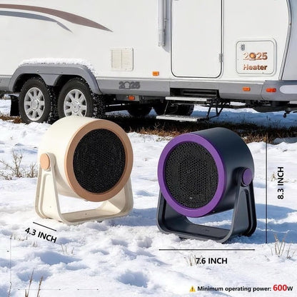 🔥 ¡50% DE DESCUENTO AHORA! ❄️ Calentador Portátil Instantáneo – Mini Escritorio y Exterior, Calefacción Rápida y Energéticamente Eficiente ⚡✨