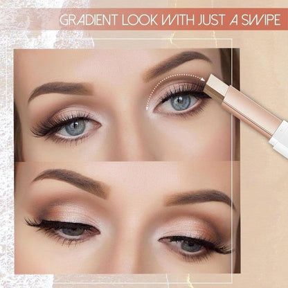 💘 ¡50% de descuento! 💄 Lápiz de Sombra de Ojos de Dos Tonos – ¡Un Look Degradado Perfecto con un Solo Trazo!