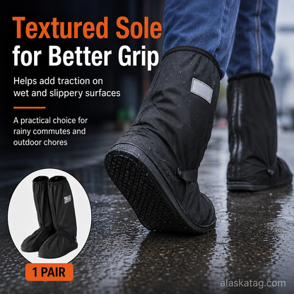 🌧️ Cubrezapatos Impermeables Reutilizables para Lluvia, Barro y Nieve