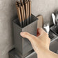 🍽️ Esenciales para organizar la cocina 🔥¡50% de descuento por tiempo limitado! 👨🏻‍🍳 ¡Ordena tu encimera en un solo paso! Soporte multifuncional para palillos y cuchillos de cocina