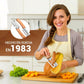 🥕 ¡COMPRA 2, LLEVATE 1 GRATIS! 🔥 Pelador de verduras multifuncional para la cocina – Cuchilla inoxidable, mango ergonómico e ideal para frutas y verduras ✨