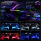 Luces LED de ambiente para el interior del auto Pro