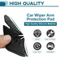 Paquete de 4 tapones protectores de silicona para brazos de limpiaparabrisas – Accesorio para auto 🚗