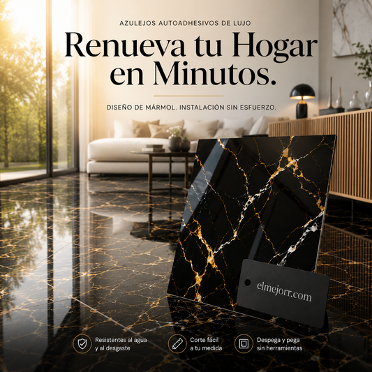 Adhesivo de pared de imitación de azulejo cerámico resistente a la humedad