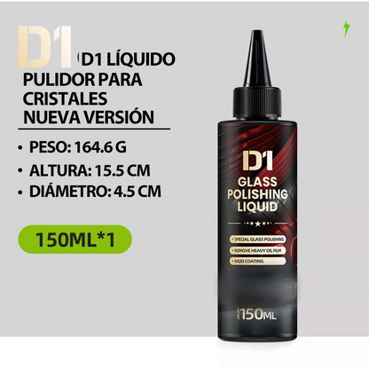 🔥Oferta Especial 50% de Descuento🔥 Líquido Pulidor para el Cuidado de Arañazos en Vidrios de Auto