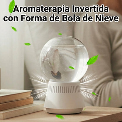 Difusor Invertido en Forma de Globo de Nieve