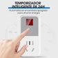 Enchufe programable con pantalla digital