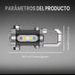 Linterna portátil recargable y brillante para llavero