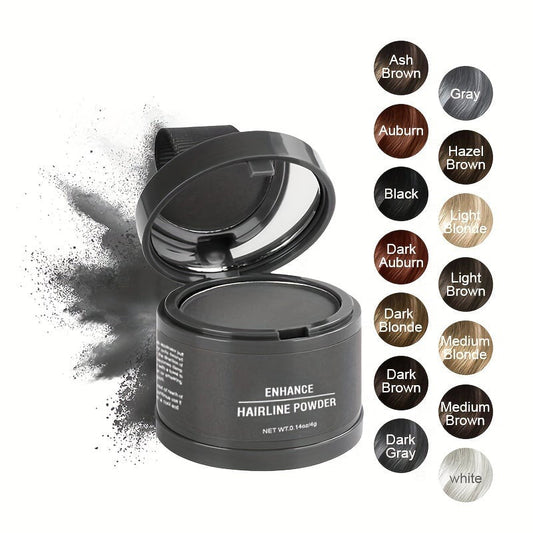 💗Polvo para la línea del cabello: cubre raíces mágico (apto para todos los colores de cabello)