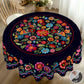 🔥Venta caliente🔥Mantel floral mexicano con borde festoneado (50% de descuento)