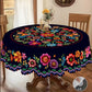 🔥Venta caliente🔥Mantel floral mexicano con borde festoneado (50% de descuento)
