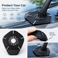 Paquete de 4 tapones protectores de silicona para brazos de limpiaparabrisas – Accesorio para auto 🚗