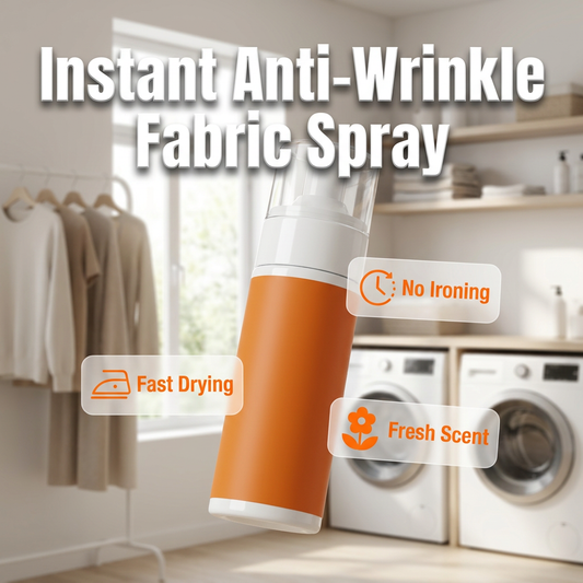 ⏳ 50% DE DESCUENTO – ¡COMPRA 2 Y LLÉVATE 1 GRATIS! 🔥Spray instantáneo antiarrugas para tejidos