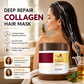 🔥¡COMPRA MÁS, AHORRA MÁS!🔥 Tratamiento capilar con colágeno — Mascarilla capilar de reparación profunda con aceite de argán, esencia acondicionadora de colágeno para cabello seco y dañado, apta para todo tipo de cabello.