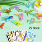 🦖Puzzle educativo de dibujos animados en 3D