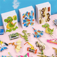 🦖Puzzle educativo de dibujos animados en 3D