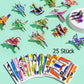 🦖Puzzle educativo de dibujos animados en 3D