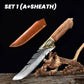 Juego de cuchillo de boning de forjado artesanías multifuncionales