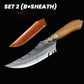 Juego de cuchillo de boning de forjado artesanías multifuncionales