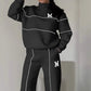 ✨️Sudadera de línea casual Conjunto de 2 piezas✨️