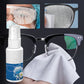 El spray antirreflejante portátil y eficaz para gafas.