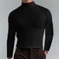 🔥Compre 3  envío gratuito.🔥.Camiseta de cuello alto Ultimate Comfort para hombre: elástica, transpirable y ajustada, ideal para el gimnasio y uso diario.