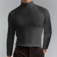 🔥Compre 3  envío gratuito.🔥.Camiseta de cuello alto Ultimate Comfort para hombre: elástica, transpirable y ajustada, ideal para el gimnasio y uso diario.