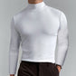 🔥Compre 3  envío gratuito.🔥.Camiseta de cuello alto Ultimate Comfort para hombre: elástica, transpirable y ajustada, ideal para el gimnasio y uso diario.