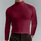 🔥Compre 3  envío gratuito.🔥.Camiseta de cuello alto Ultimate Comfort para hombre: elástica, transpirable y ajustada, ideal para el gimnasio y uso diario.