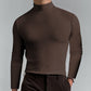 🔥Compre 3  envío gratuito.🔥.Camiseta de cuello alto Ultimate Comfort para hombre: elástica, transpirable y ajustada, ideal para el gimnasio y uso diario.