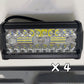 Potente kit de barra de luz LED para coches