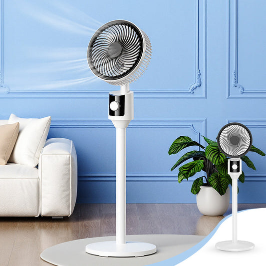 🍃Ventilador de pie eléctrico oscilante con altura ajustable