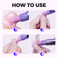 💜Compre 1 y llévese 1 gratis💜2025 Nuevo bolígrafo para el cuidado de uñas 3 en 1 mejorado