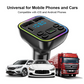 Reproductor MP3 Bluetooth para Coche con Luces de Colores