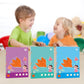 👶✨Libro de aprendizaje de geometría 3D con cuerda para tirar
