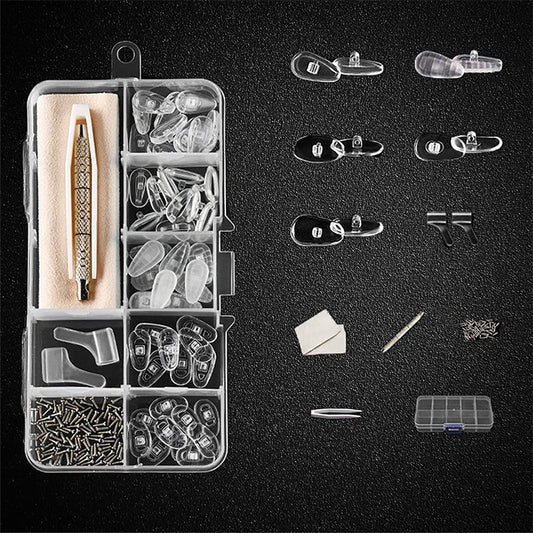 Kit de reparación de almohadillas nasales para gafas