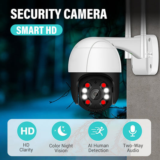 ✨🌞 Cámara de Seguridad Inteligente HD para Exteriores