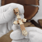 ✝️ ¡COMPRA 3 LLEVA 1 GRATIS! ⏳ Colgante de San Jesús Bendito - Acero Inoxidable, Fe y Protección en un Diseño Elegante, Ideal para Regalo 📿✨