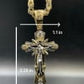 ✝️ ¡COMPRA 3 LLEVA 1 GRATIS! ⏳ Colgante de San Jesús Bendito - Acero Inoxidable, Fe y Protección en un Diseño Elegante, Ideal para Regalo 📿✨