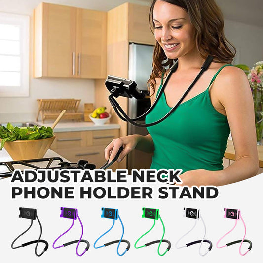 🔥Oferta especial con 50 % de descuento！Soporte Ajustable de Cuello para Teléfono