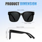 Gafas de sol plegables y compactas para llevar sobre otras gafas