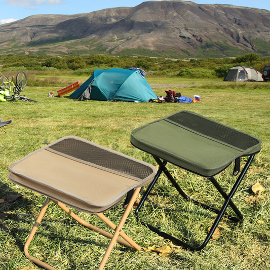 ✨¡Toma asiento - en cualquier lugar, en cualquier momento!🍃 Silla plegable 2 en 1 para exteriores y bolso