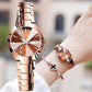 Reloj elegante resistente al agua para muje