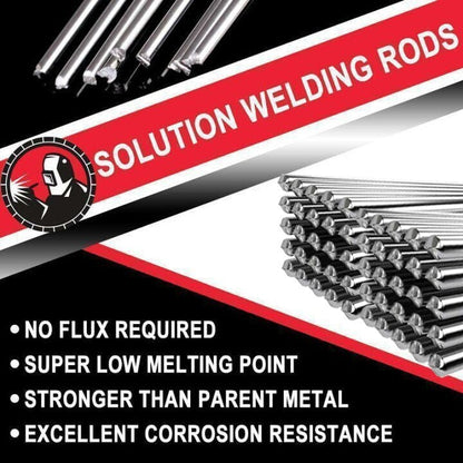 ⚡🔧 Varillas Soldadura Núcleo Fundente – Sin Gas, Fácil de Usar, Arco Estable y Soldadura Fuerte para Bricolaje y Reparaciones 🛠️✨