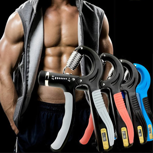 🔥Entrenador de Fuerza de Agarre con Contador Ajustable